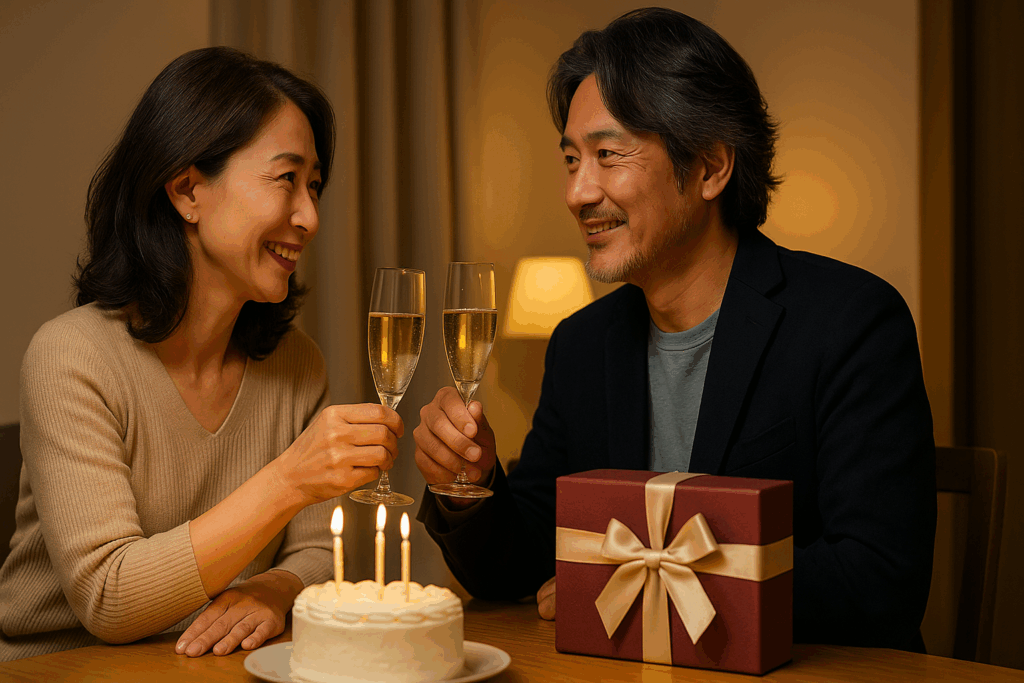 祝福の瞬間